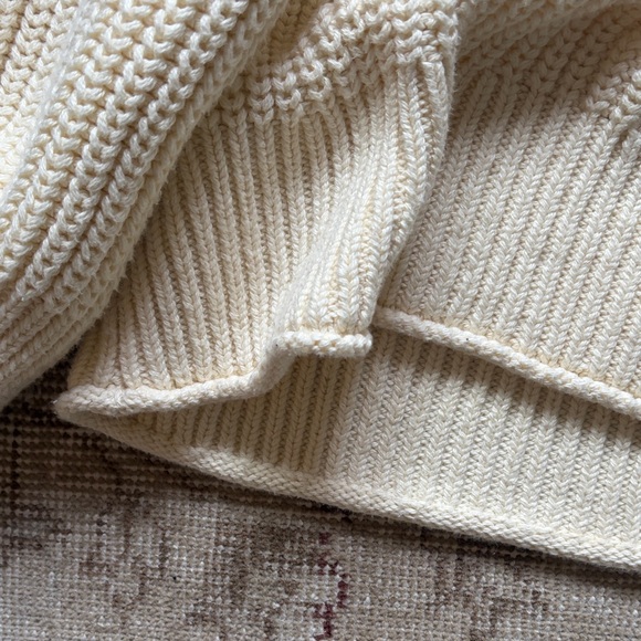 J Crew Cream Roll High-Neck Knit Sweater - Women's - Picture 7 of 7